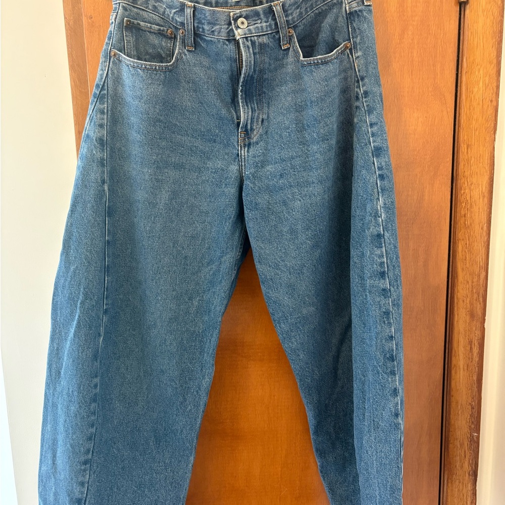 Abercrombie & Fitch Mid-Rise Blue Denim Jeans